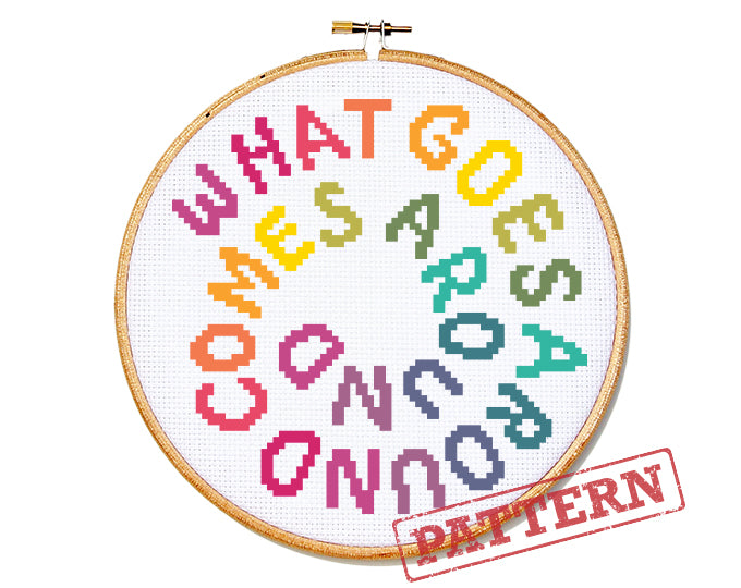 Let's Get Lost Cross Stitch Pdf/pattern 