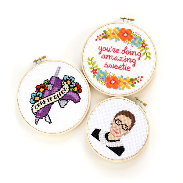 You're Doing Amazing Sweetie Cross Stitch Kit