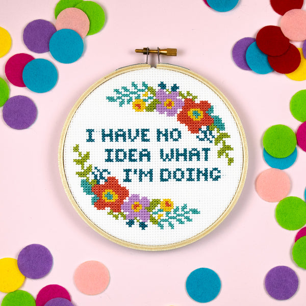 No Idea Cross Stitch Kit