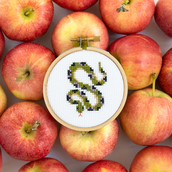 Snake Mini Cross Stitch Kit