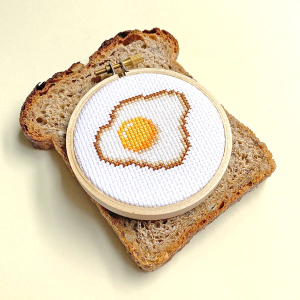 Egg Mini Cross Stitch Kit