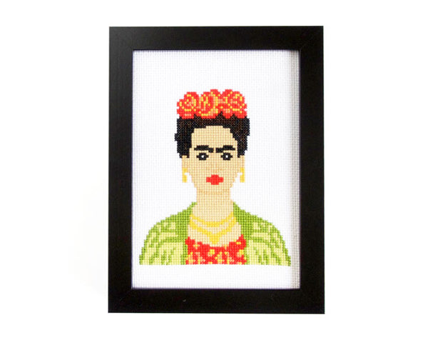 Frida (large) Cross Stitch Pattern