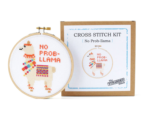No Prob-llama Cross Stitch Kit