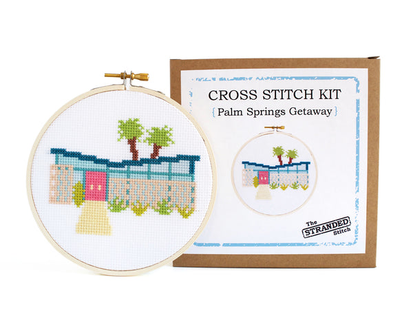 Palm Springs Getaway Cross Stitch Kit