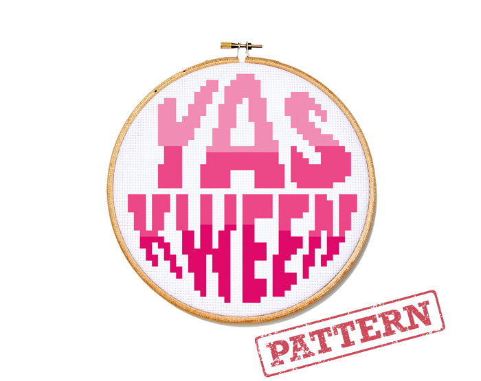 Yas Kween Cross Stitch Pattern