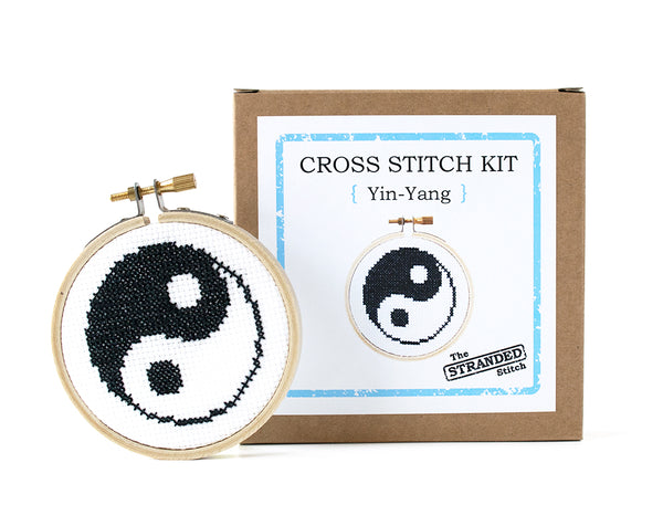 Yin-Yang Mini Cross Stitch Kit